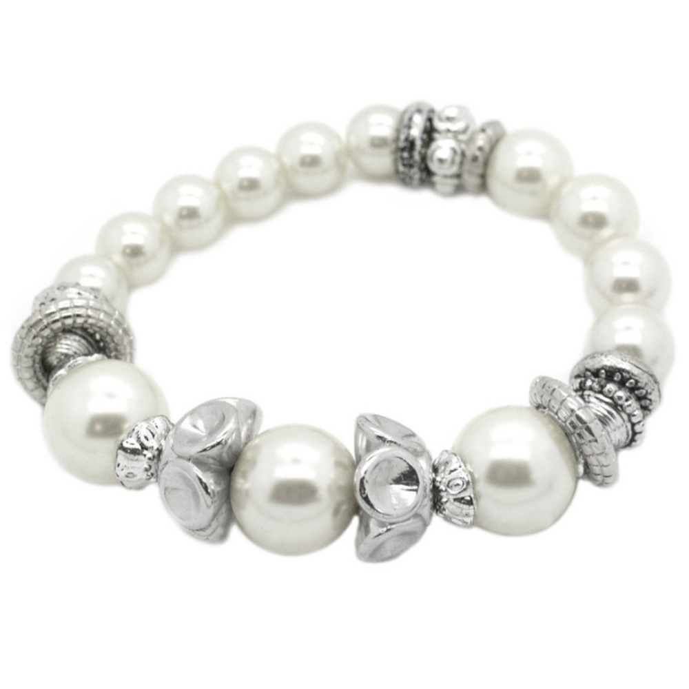 White Bracelet - Gondola Ride Stretchy
